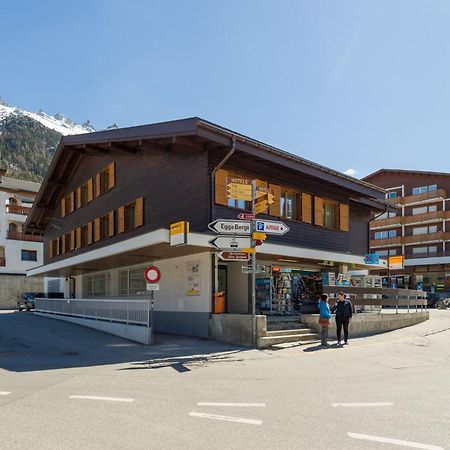 Ferienwohnung Postgebäude Grächen Exterior foto