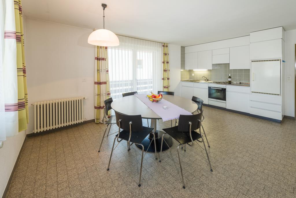 Ferienwohnung Postgebäude Grächen Exterior foto