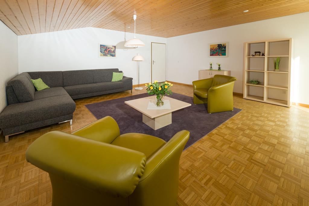 Ferienwohnung Postgebäude Grächen Exterior foto