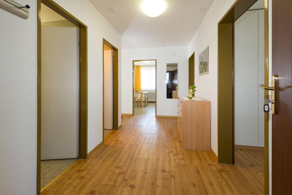 Ferienwohnung Postgebäude Grächen Exterior foto