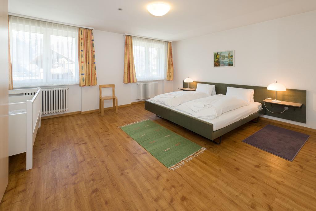 Ferienwohnung Postgebäude Grächen Exterior foto